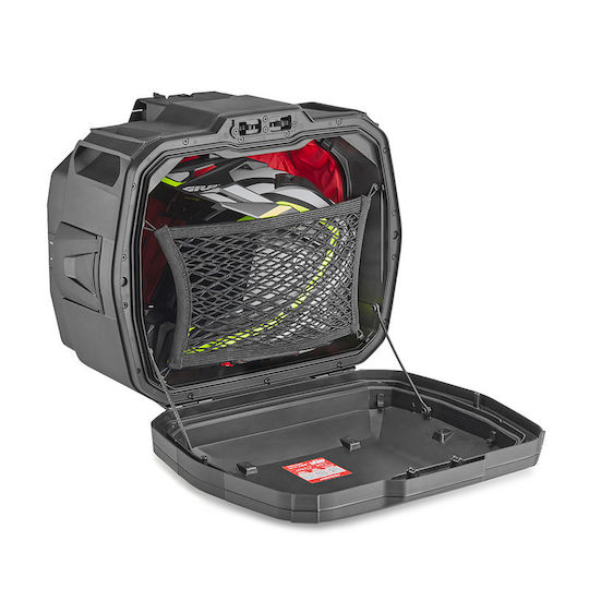 Givi Xspace Monokey Страничен Куфар За Мотоциклет От Алуминий 36lt В Черен Цвят