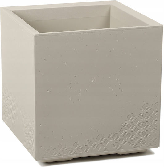 Krups Concrete Flower Pot Anthracite 300x28.6cm