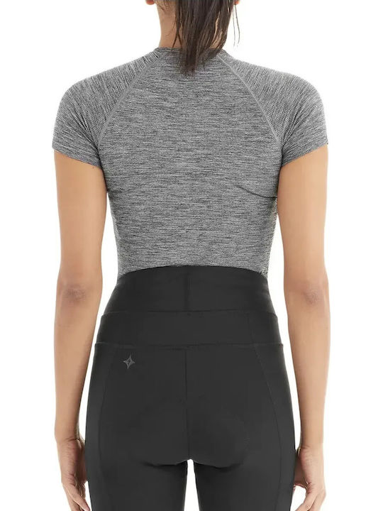 Specialized Tricou Termic Cu Mâneci Scurte Pentru Femei Gri