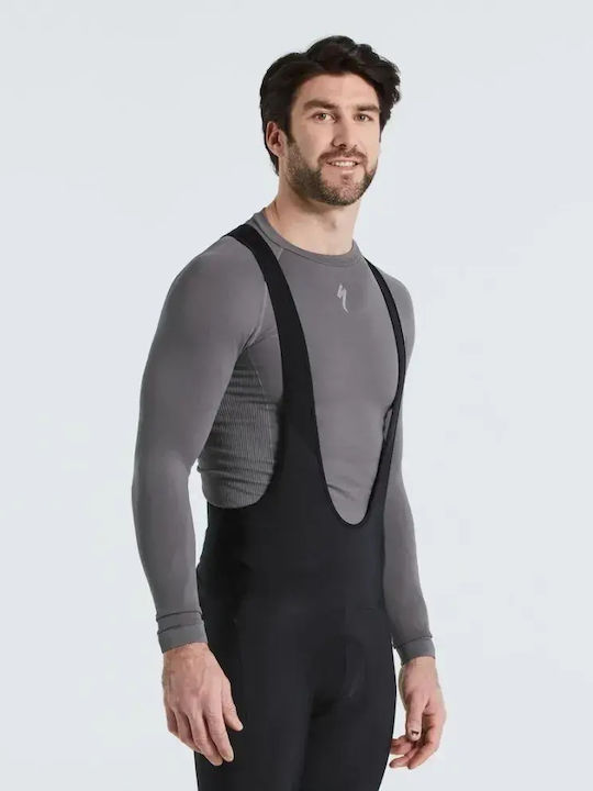 Specialized Cămașă Termică Cu Mâneci Lungi Pentru Bărbați Gri