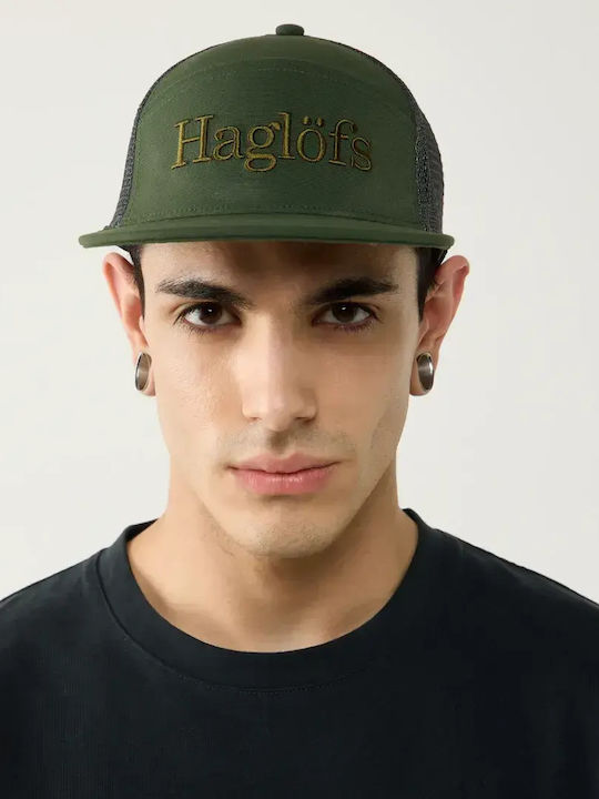 Haglofs Șapcă Camionagiu Verde Închis Unisex