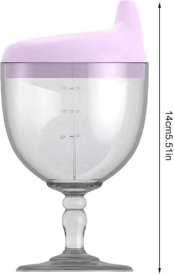 Kinderbecher aus Kunststoff Lila 150ml