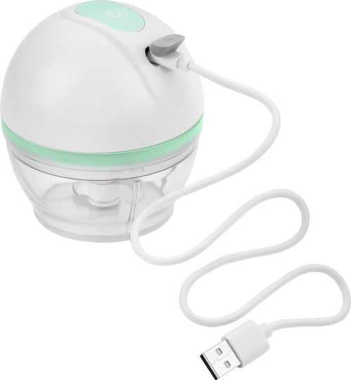 Kraft & Dele Mini Tocatoare Multi 28W cu Recipient 150ml Alb