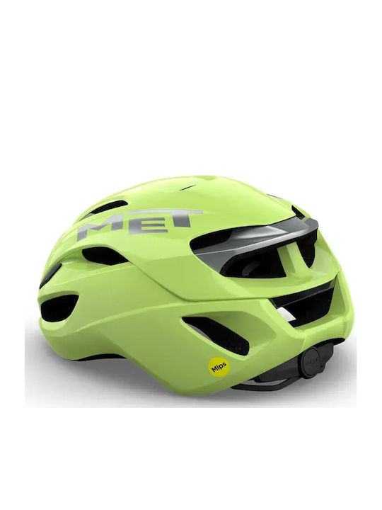 MET Rivale Cască de Bicicletă de Drum Verde