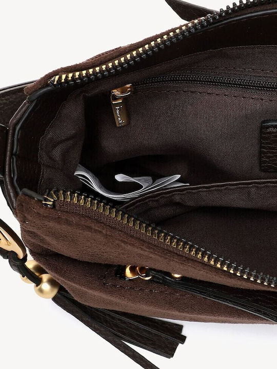 Damenhandtasche Crossbody Schulter Braun