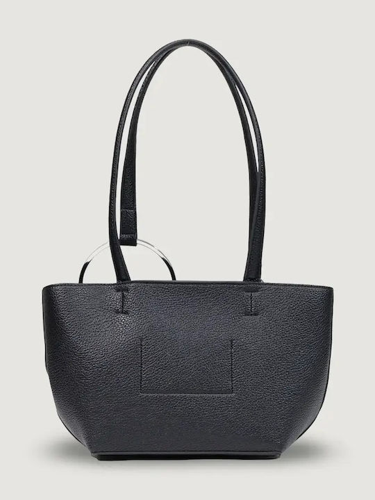 Women's Black Shopper Bag