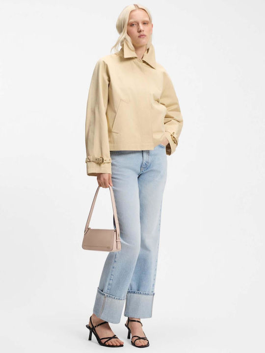 Women's Hobo Bag Beige