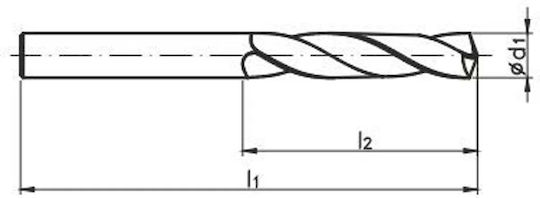 Fanar HSS Bohrmaschine mit Zylindrischem Bohrer Spitze für Metall
