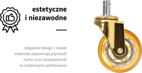 Activeshop Полиуретанови Колела 5 Бройки