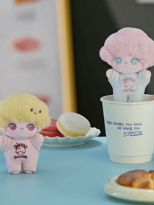 Plushy Keychain Pop Mart Dimoo Crush On Coffee Series Soft-Faced 1 Piece Random Selection