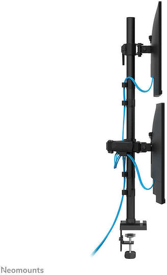 Neomounts Desktop Stand for 3 Monitors up to 32" with Extension Arm (DS60-600BL2-1)