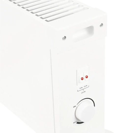 Eurom Boden-Konvektorheizung 2000W 31.7x55.2cm Weiß