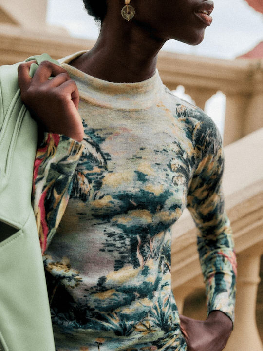 Women's Blouse Long Sleeve Multicolor