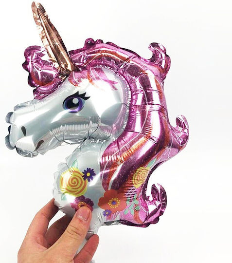 Geburtstags Luftballon Einhorn Folie Rosa 30cm