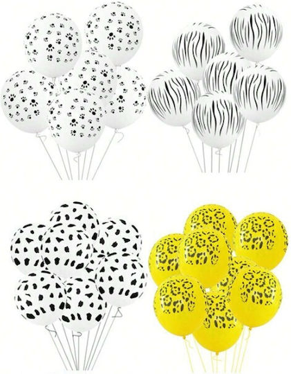 Set 10 Baloane Latex Multicolore 23 cm