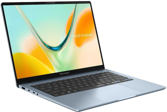 Asus Vivobook S14 S5408QA-TM274W 14" IPS FHD+ (Snapdragon-X1-26-101/8GB/256GB SSD/W11 Home) (Tastatură Engleză Internațională)
