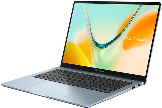 Asus Vivobook S14 S5408QA-TM274W 14" IPS FHD+ (Snapdragon-X1-26-101/8GB/256GB SSD/W11 Home) (Tastatură Engleză Internațională)