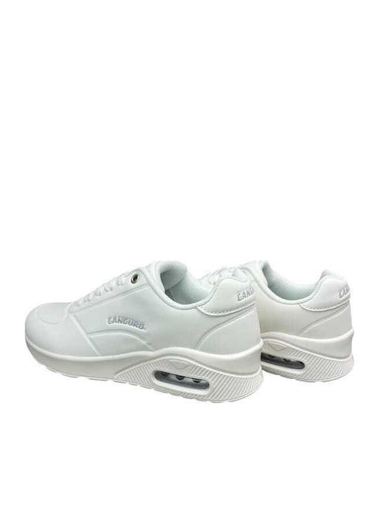 Women's White Sneakers GY-08265-32-6