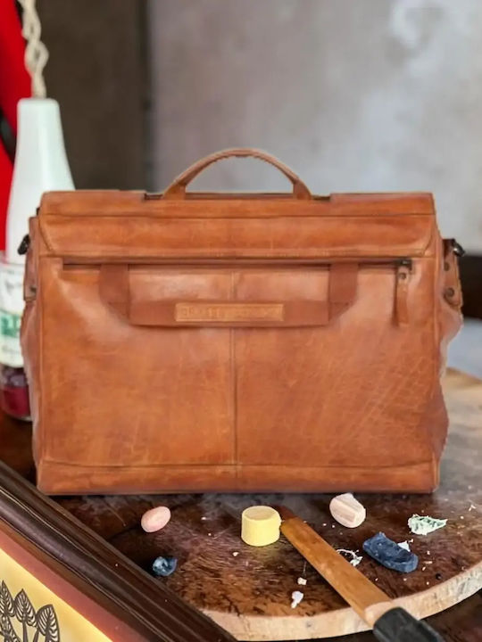 Leder Herren Geldbörse Tabac Braun