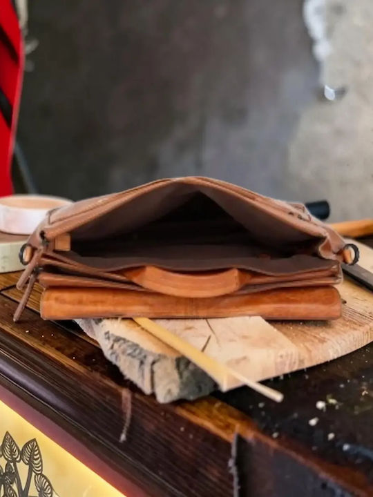 Leder Herren Geldbörse Tabac Braun