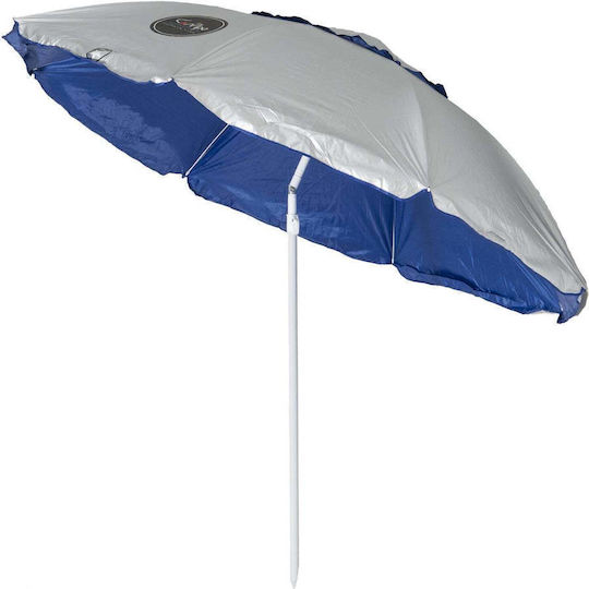 Campo Kerry 200 Folding Beach Umbrella Diameter 1.08m with UV Protection and Blue Air Duct