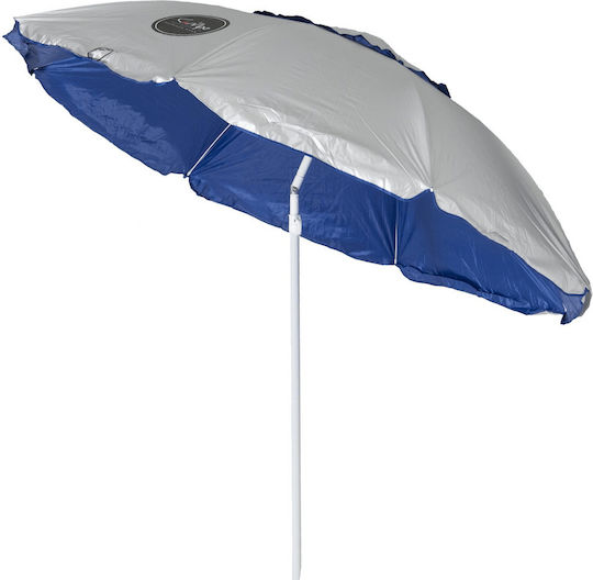 Campo Kerry 200 Folding Beach Umbrella Diameter 1.08m with UV Protection and Blue Air Duct