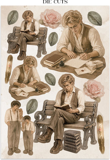 Decupaje Puncte Focale Jurnal Deșeu Fundaluri Flori Poezii