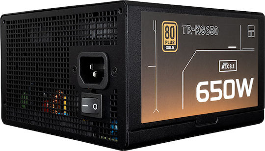 Thermalright TR-KG650 650W Negru Sursă de Alimentare Complet Modulară 80 Plus Gold