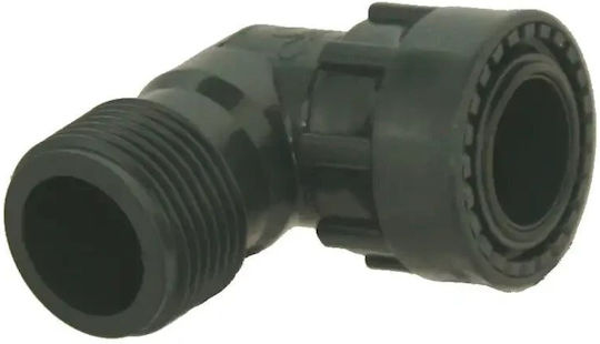 Platinet PVC Pipe Elbow Fitting Male/Female 1mm