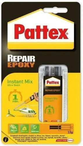 Pattex Εποξική Ξυλόκολλα 2 Συστατικών Διάφανη 11ml
