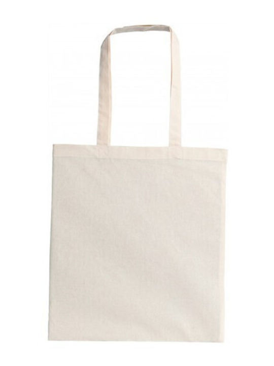 Cotton Tote Bag U-bag Salvador Long Handles 220g/m² – 10l Natural