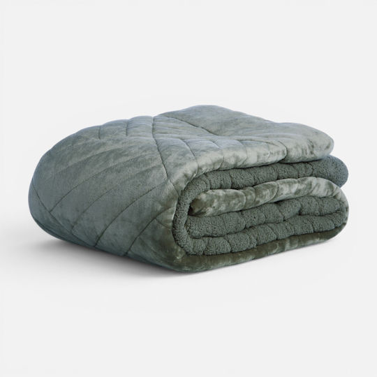 Nef-Nef Homeware Комбинирано Одеяло Сет Единично 160x220см Alice 690 690 GSM