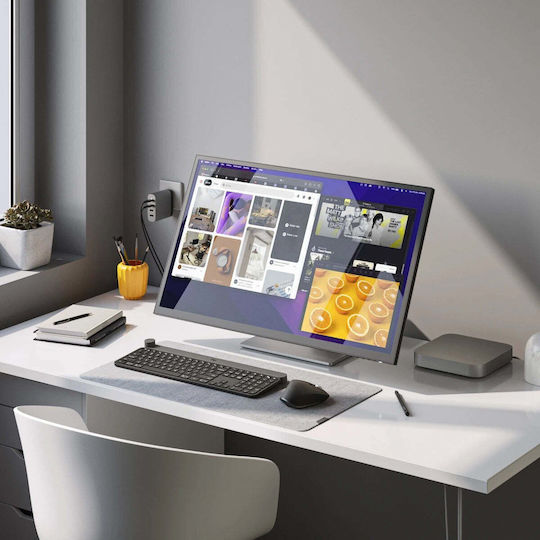 Alogic Clarity VA Монитор 32" 4K 3840x2160 с Време на реакция 20ms GTG Сребрист