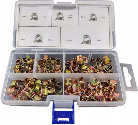 Silver Set Clamps Type "F"