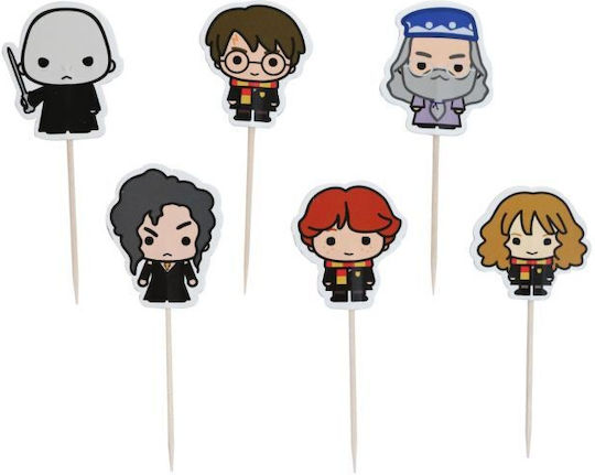 Set Topper Cupcake Form Harry Potter Set 12 Characters