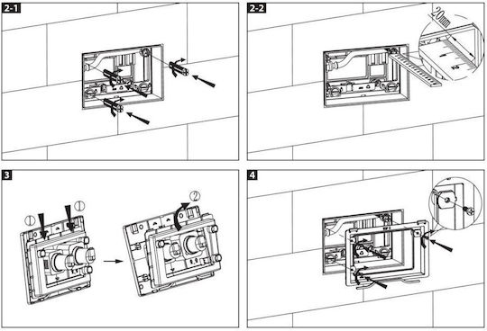 Cersanit Flush Button for Cisterns S97-058