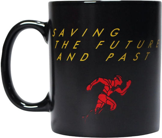 Half Moon Bay Ceramic Black Mug 400ml