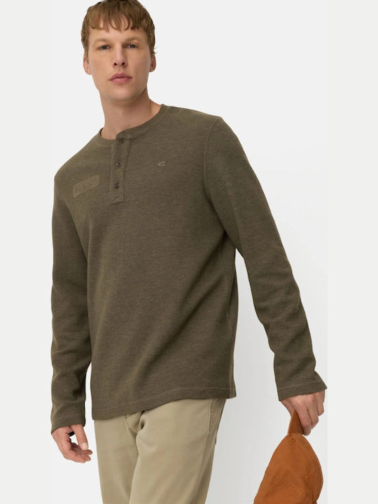 Henley T-shirt Olive