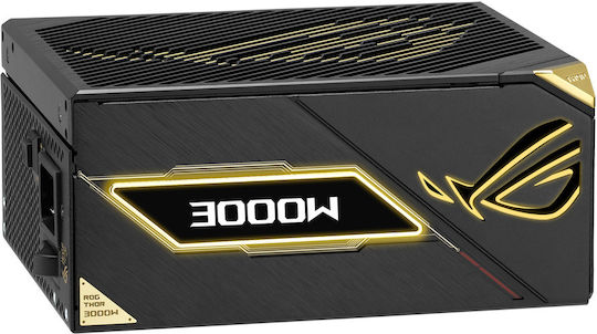 Asus Thor 3000W Черно Захранващо Блокче За Компютър Пълен Модул 80 Plus Titanium