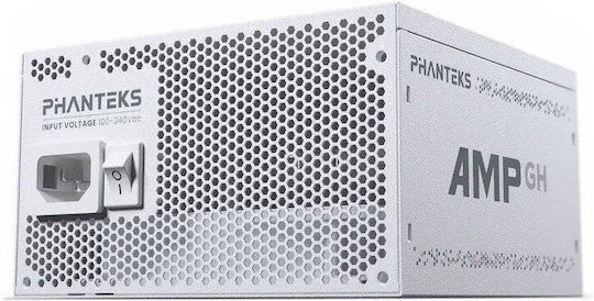 Phanteks Amp Gh V2 Rev. 2.0 1000W White Computer Power Supply Full Modular 80 Plus Platinum