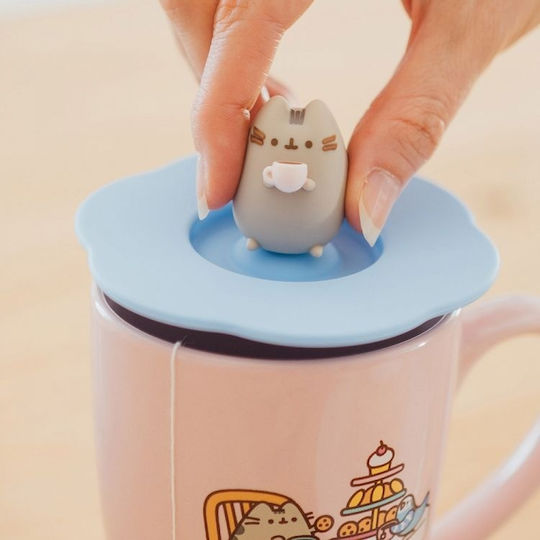 Grupo Erik Pusheen Чаша Керамична с Капак 350ml