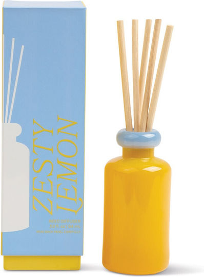 Gestapelter Glas Diffusor Zesty Zitrone 94ml Paddywax