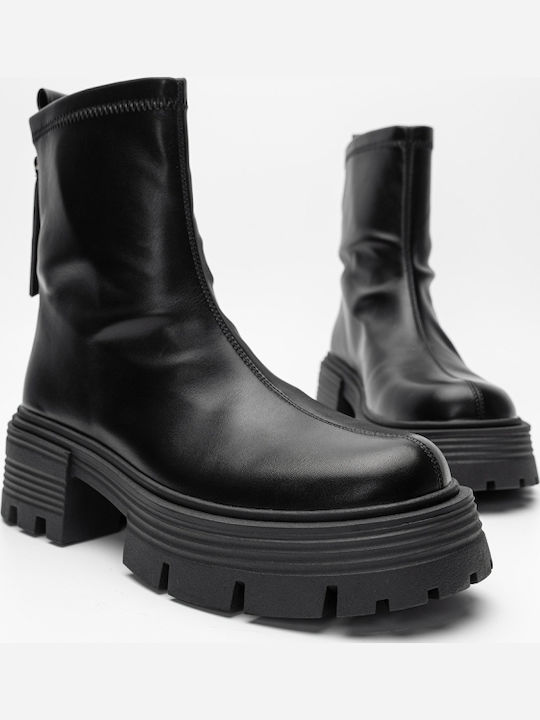 Damen Stiefeletten Schwarz