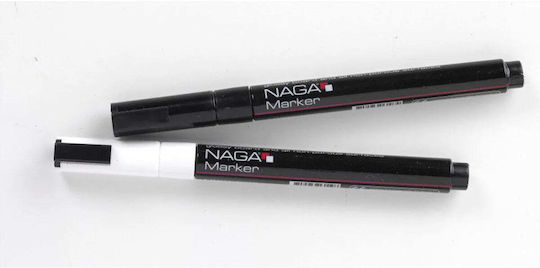 Naga Set Markierer Weiß Flüssige Kreide für Glas 2 Stück