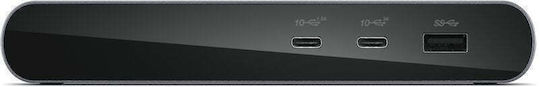 Lenovo USB-C Docking Station with Grey (40B30090SA)