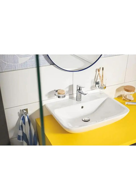 Grohe Start Αναμεικτική Μπαταρία Νιπτήρα Ψηλή Ασημί