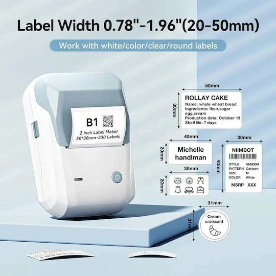 Niimbot Bluetooth Blue Label Maker