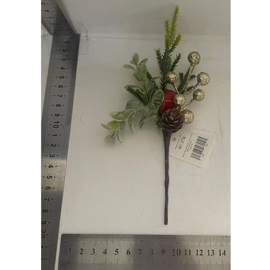 Decorațiune De Crăciun Din Plastic Lungă 18 Cm Multicoloră