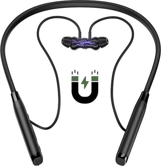 Acefast N7 In-ear Casti Bluetooth Handsfree Căști cu Rezistență la Transpirație Negre