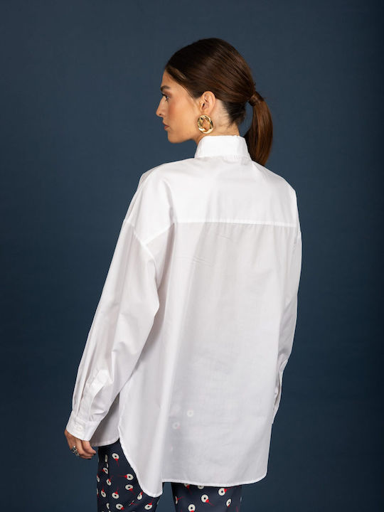 Long Sleeve Women's Shirt White